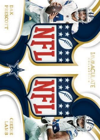 Immaculate Dual NFL Shields