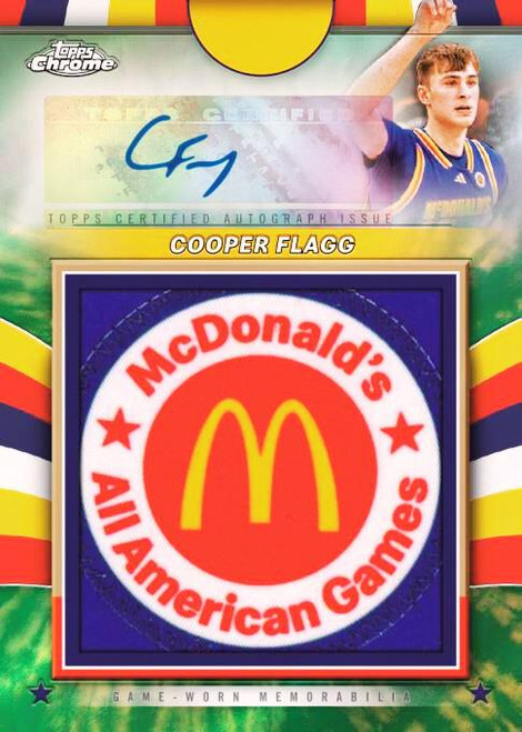 2024/25 Topps Chrome Mcdonald's All-American Basketball Hobby Box
