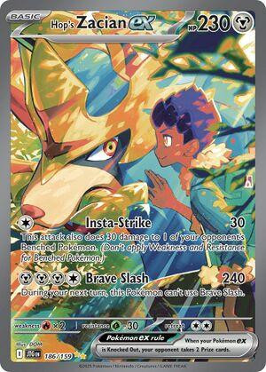 Pokemon Hop's Zacian Ex Box