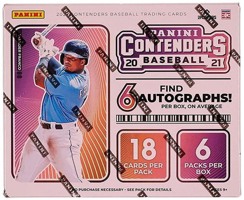 2021 Panini Contenders Baseball Hobby Box