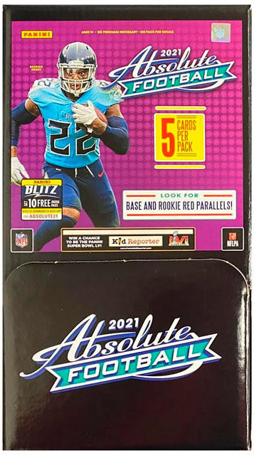 2021 Panini Absolute Football Gravity Feed Box