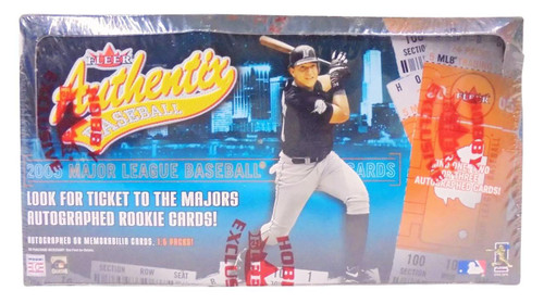 2005 Fleer Authentix Baseball Hobby Box