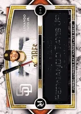 Jumbo Lumber Bat Nameplate