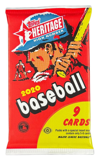 2020 Topps Heritage High Number Baseball Hobby Pack