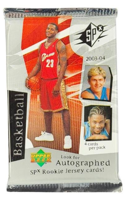 2003/04 Upper Deck SPx Basketball Hobby Pack