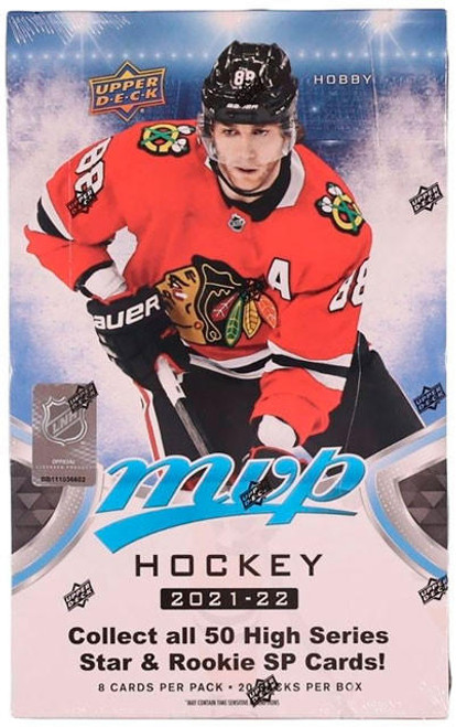 2021/22 Upper Deck MVP Hockey Hobby Box