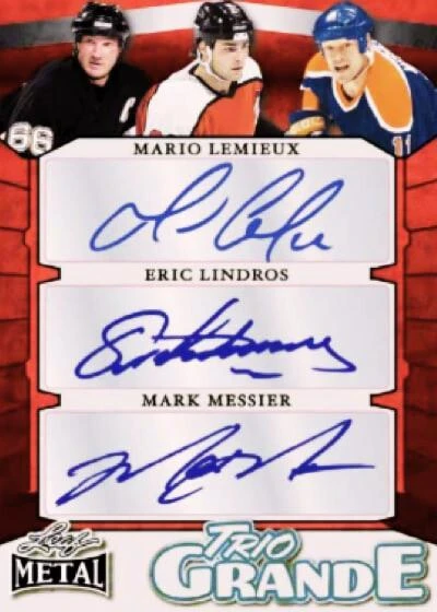 2025 Leaf Legends Metal Hockey 20 Box Case