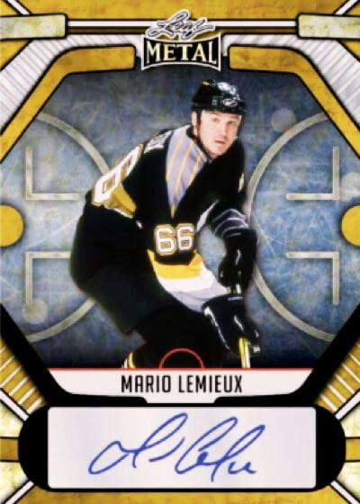 2025 Leaf Legends Metal Hockey 20 Box Case