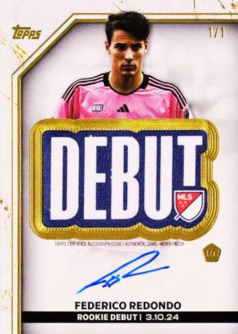 Debut Patch Autographs
