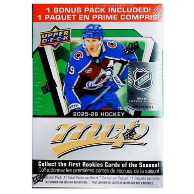 2025/26 Upper Deck MVP Hockey Blaster Box