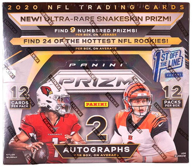 2021 Panini Prizm Football 1st Off The Line Hobby Box