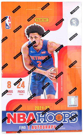 2021/22 Panini NBA Hoops Basketball Hobby Box