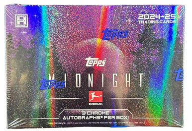 2024/25 Topps Bundesliga Midnight Soccer Hobby Box
