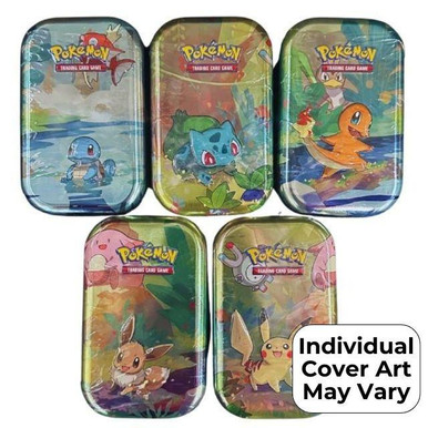 Pokemon TCG Kanto Friends Mini Tin