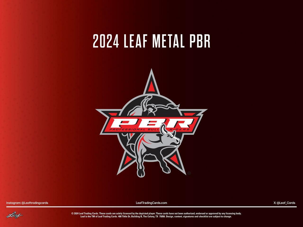 Image of 2024 Leaf Metal PBR Hobby Box