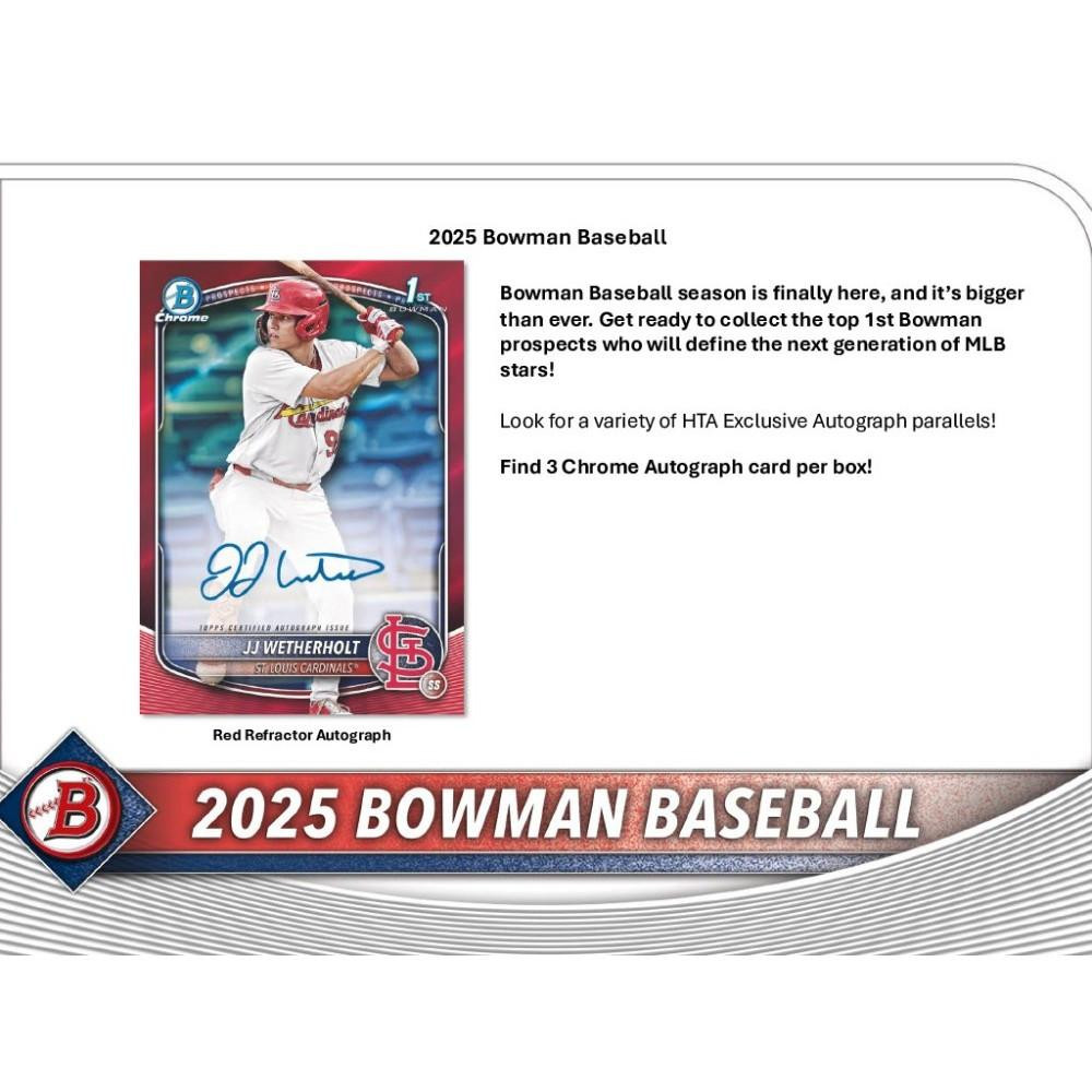 Image of 2025 Bowman Baseball Breaker's Delight Box
