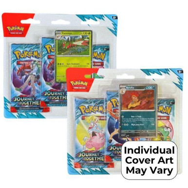 Pokemon Scarlet & Violet Journey Together 3-Pack Blister (Scrafty