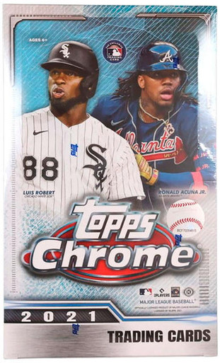 2021 Topps Chrome Baseball Lite Box