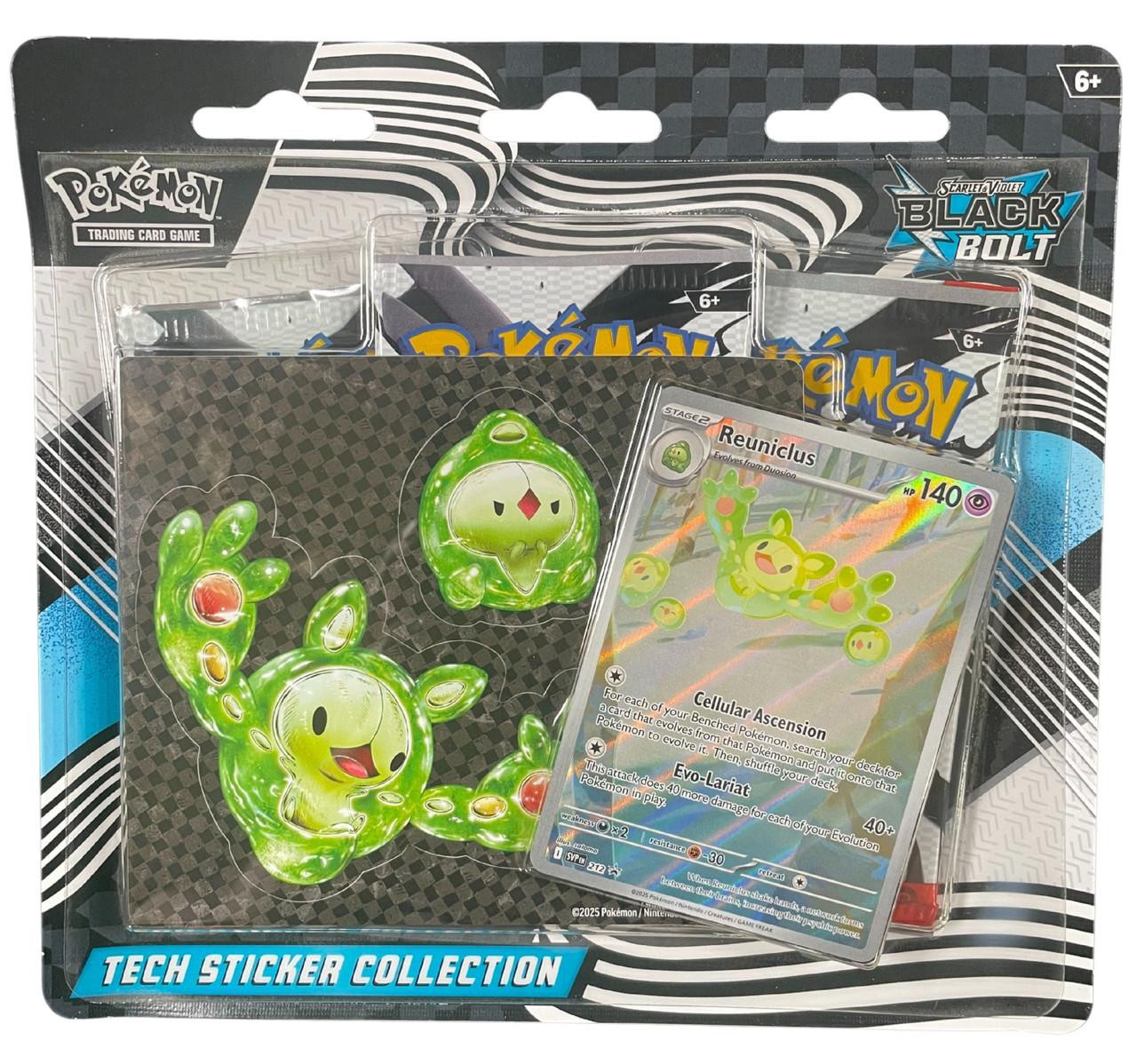 Image of Pokemon Scarlet & Violet Black Bolt Tech Sticker Collection Box