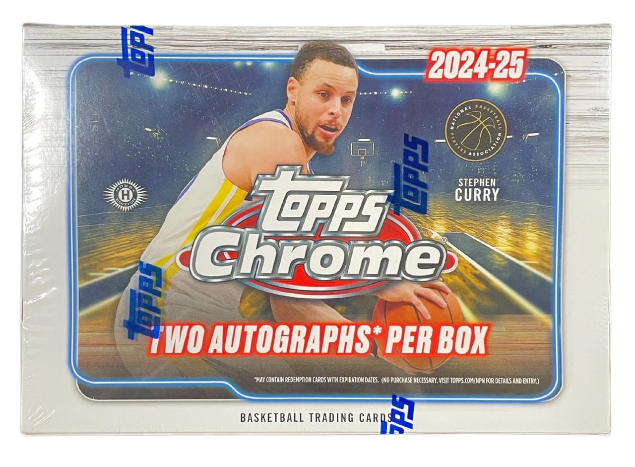 Image of 2024/25 Topps Chrome Basketball Breaker's Delight Box
