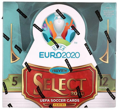 2019/20 Panini Select UEFA Euro Soccer Hobby Box