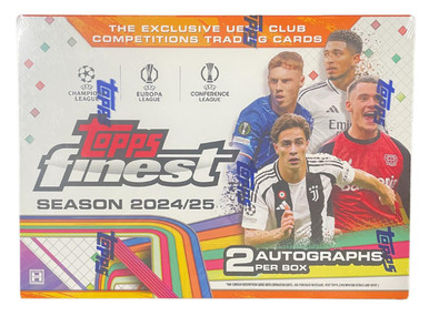 2024/25 Topps UEFA Club Competitions Finest Soccer Hobby Box