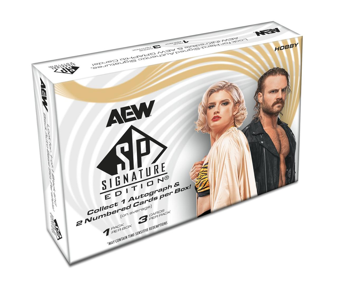 Image of 2025 Upper Deck SP Signature Edition AEW Wrestling Hobby Box