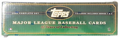 2002 Topps Baseball Factory Set Green Box