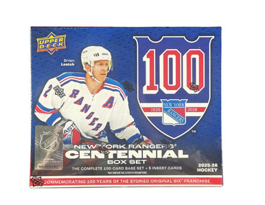 Friars Club playing card オールドデック未開封 2025/26 Upper Deck New York Rangers Centennial Box Set