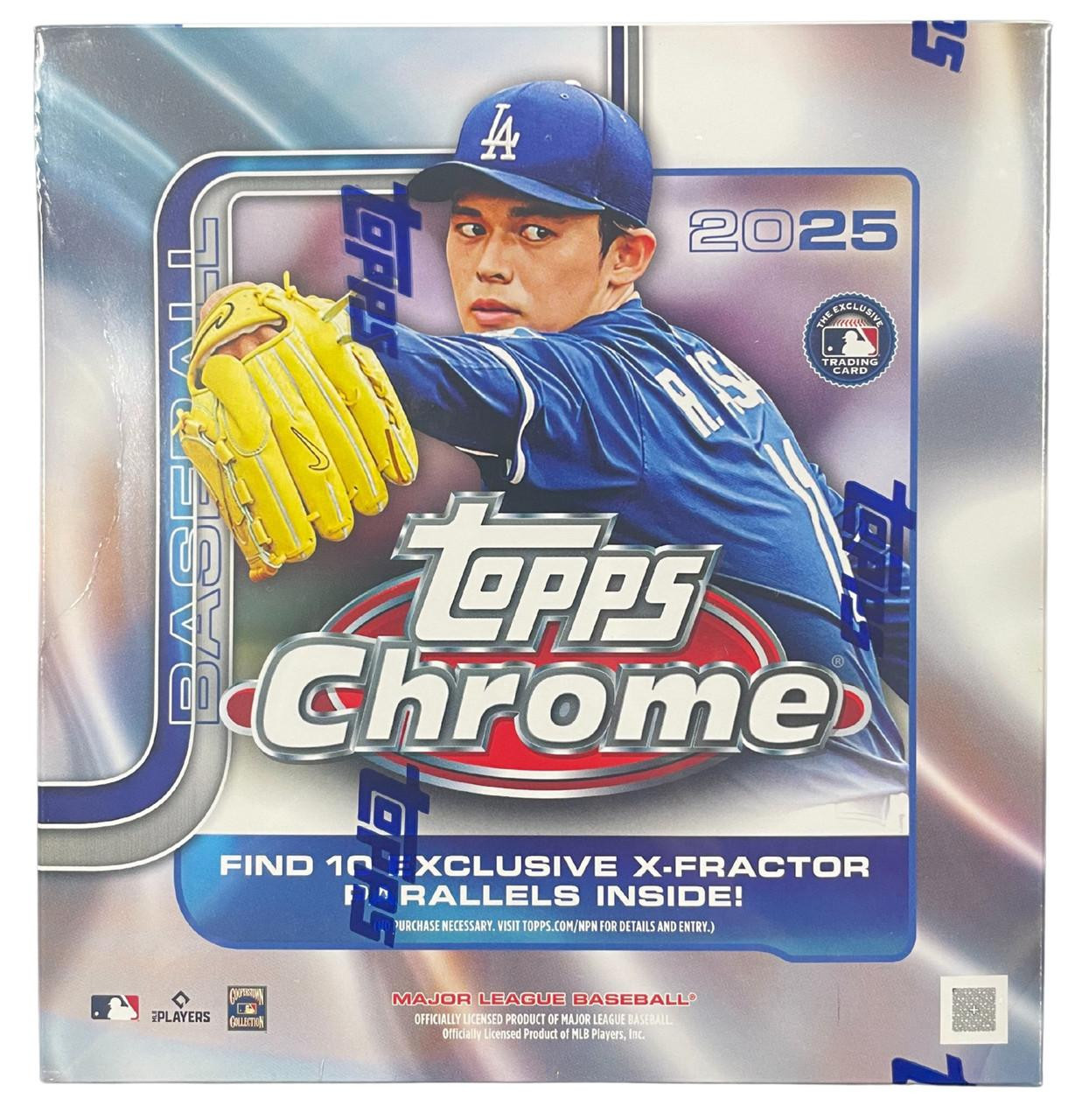 Image of 2025 Topps Chrome Baseball Mega Box