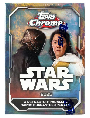 2025 Topps Chrome Star Wars Blaster Box