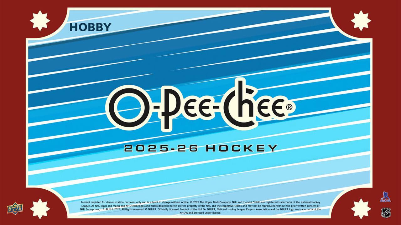 Image of 2025/26 Upper Deck O-Pee-Chee Hockey Hobby Box