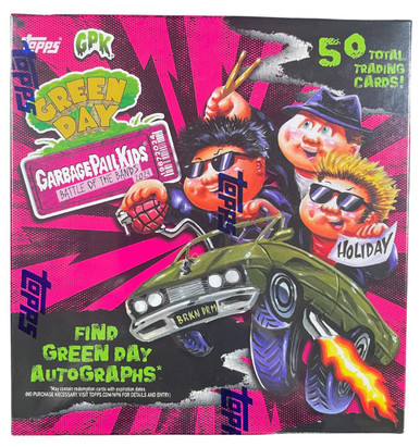 Topps カード GPK Battle of Bands Green Day 2024 Topps Garbage Pail Kids Battle of the Bands: Green Day Hobby Box