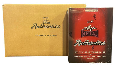 2025 Leaf Metal Authentics 10 Box Case