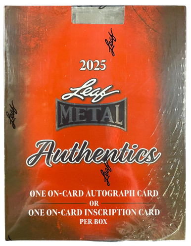2025 Leaf Metal Authentics Box