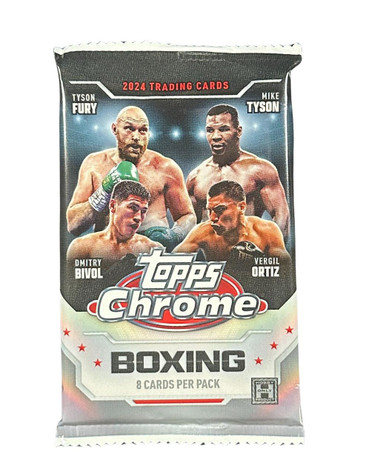 2024 Topps Chrome Boxing Hobby Pack