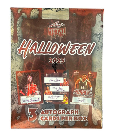 2025 Leaf Metal Halloween Hobby Box