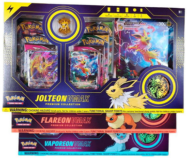 Pokemon Eevee Evolutions Jolteon VMAX Premium Collection (6