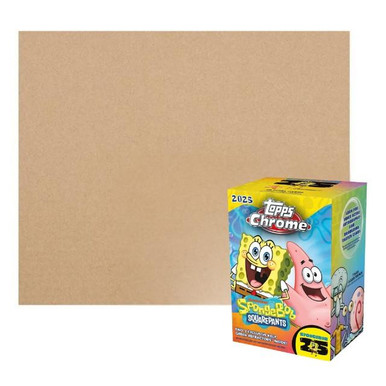 spongebob topps chrome booster box 2025 25th Anniversary Blaster – CardVault by Tom Brady while chasing exclusive parallels designed to shine in every collection Let's open a SpongeBob SquarePants