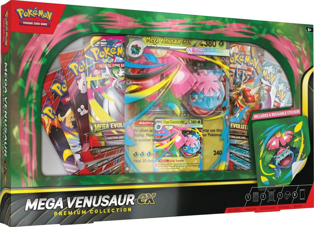 Image of Pokemon Mega Venusaur EX Premium Collection Box