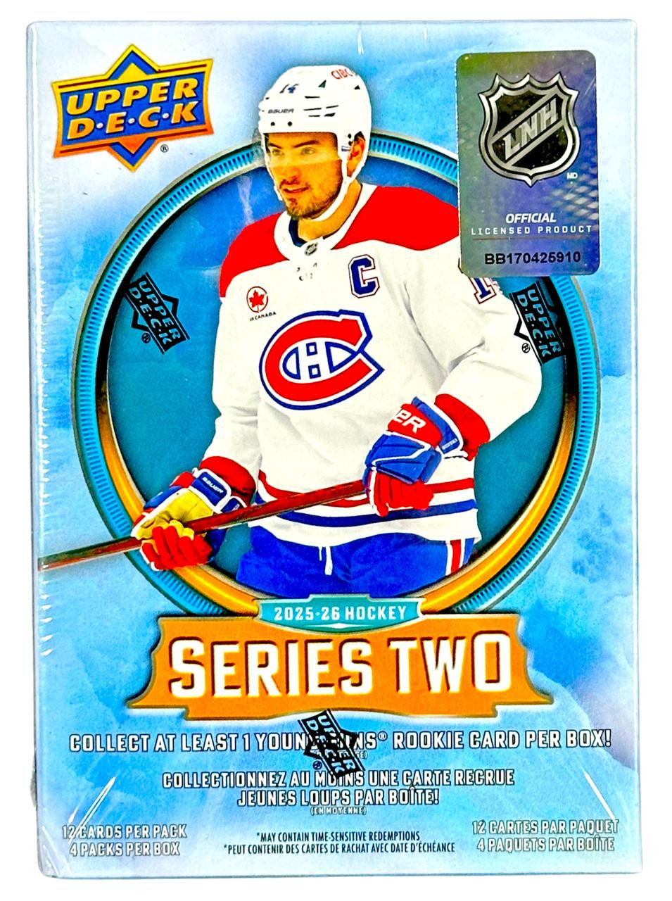 Image of 2025/26 Upper Deck Series 2 Hockey Blaster Box
