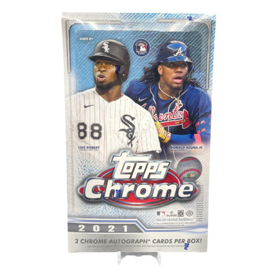 2021 Topps Chrome Baseball Hobby Box