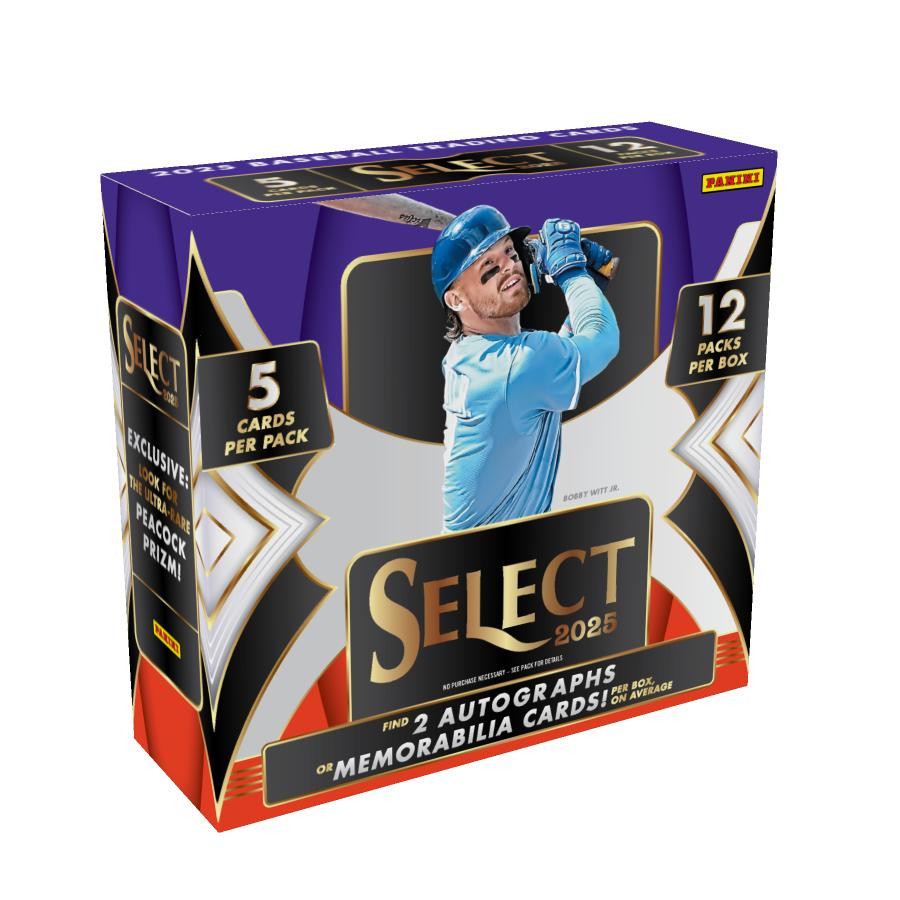 Image of 2025 Panini Select Baseball Hobby Box