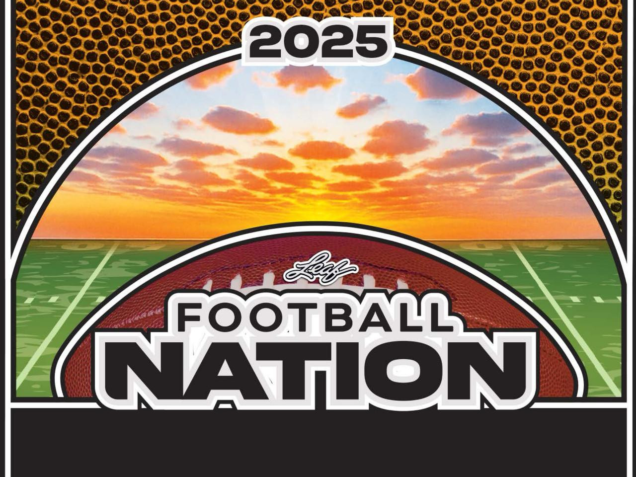 Image of 2025 Leaf Football Nation Hobby Box