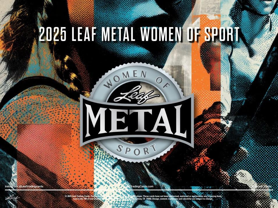 Image of 2025 Leaf Metal Women of Sport Box