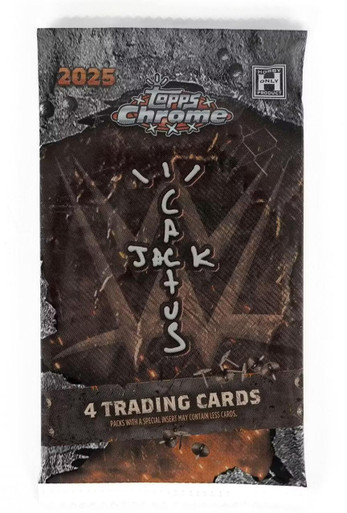 2025 Topps Chrome WWE Cactus Jack Hobby Pack