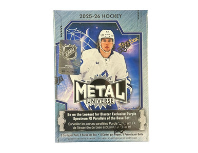 2025/26 Upper Deck Skybox Metal Universe Hockey Blaster Box