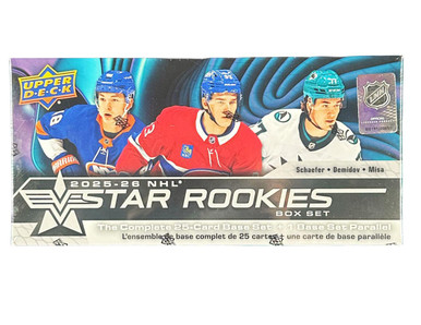 2025/26 Upper Deck NHL Star Rookies Box Set