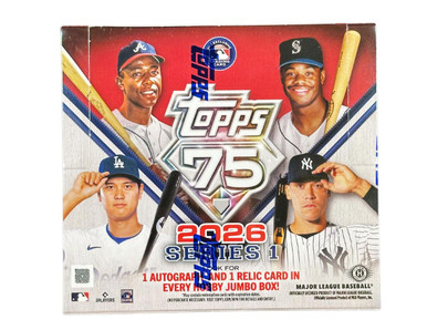 2026 Topps Series 1 Baseball Hobby Jumbo Box
