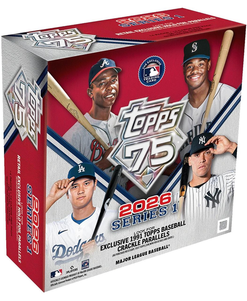 Image of 2026 Topps Series 1 Baseball Mega Box
